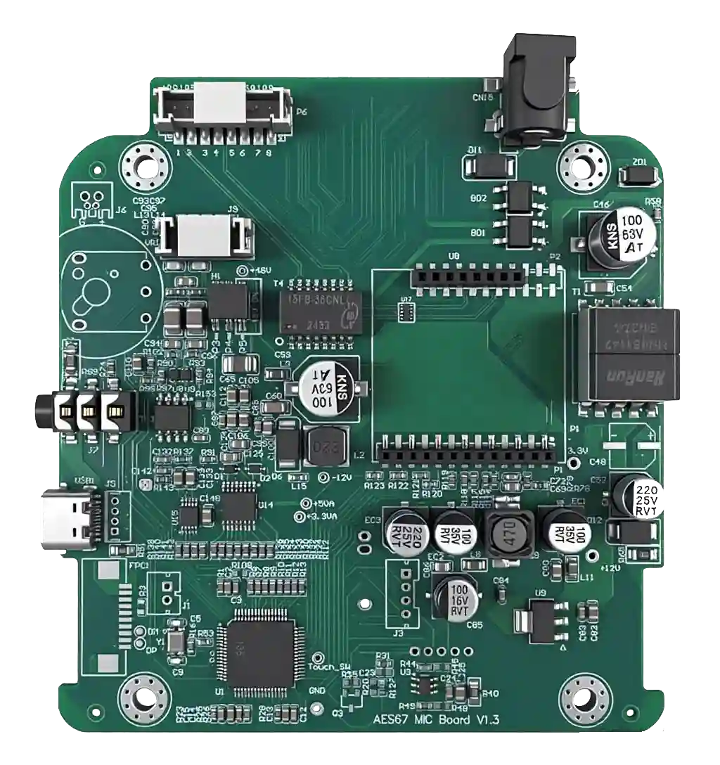 DB-MIC PoE DSP Mic Board